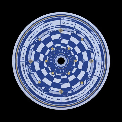 Various – Club Culture Vol.2 (12", Dansu Discs, 2019) Front Cover