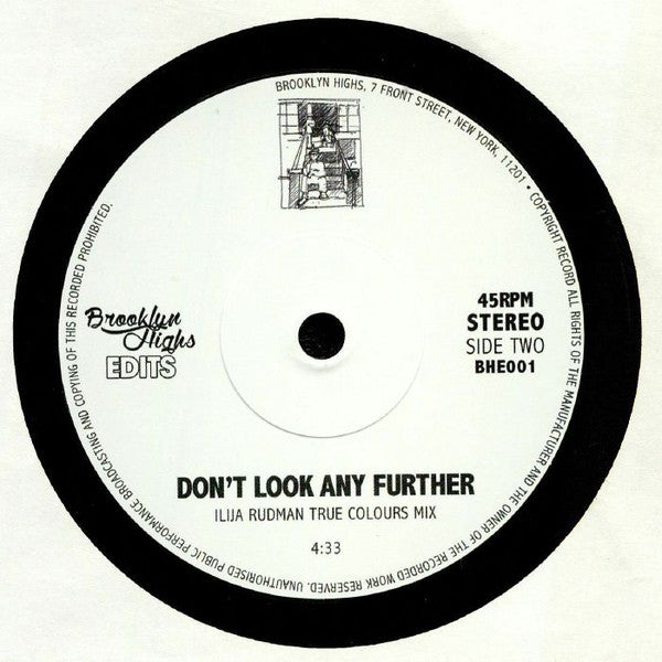 Ilija Rudman : Classics: Versions EP (7")