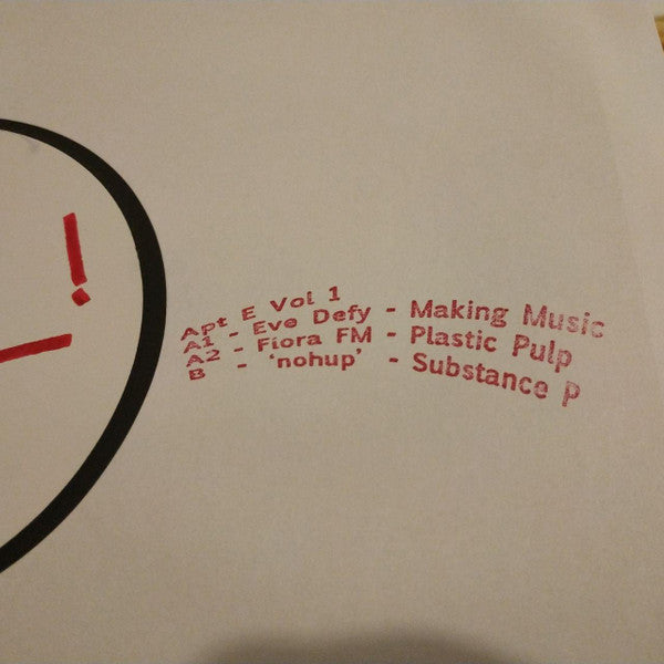 Various – Apt E Vol 1 (12", Apt E, 2019) Image 3