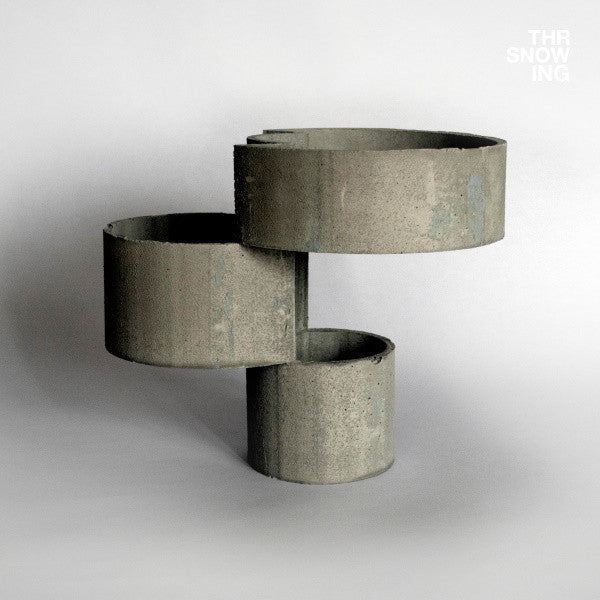 Throwing Snow – The Death Of Pragmatism (12", Blue, Houndstooth, 2019) Front Cover