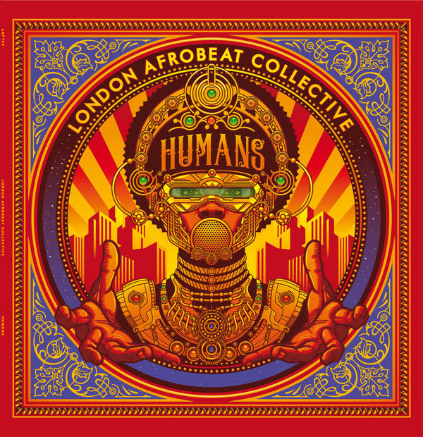 London Afrobeat Collective – Humans (LP, London Afrobeat Productions Ltd., 2019) Front Cover