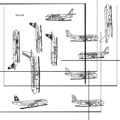Dave Aju – TXLAX (LP, Mule Musiq, 2019) Front Cover