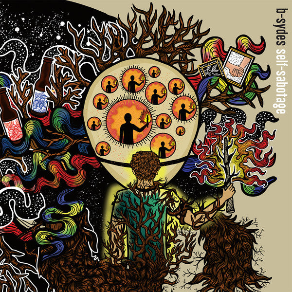 B-Sydes – Self-Sabotage (LP, Aaahh!!! Real Records, 2019) Front Cover