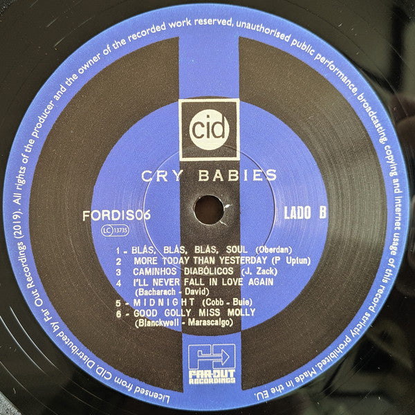 Cry Babies – Cry Babies (LP, Far Out Recordings, 2020) Image 4