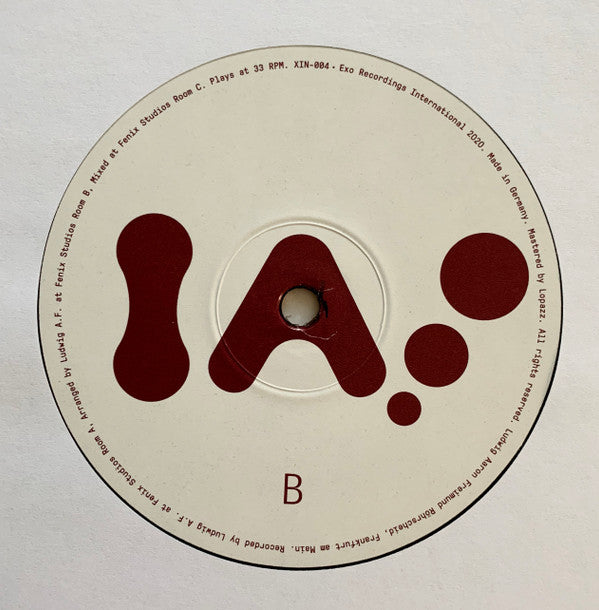 Ludwig A.F. – Blissful Lie (12", Exo Recordings International, 2020) Image 4