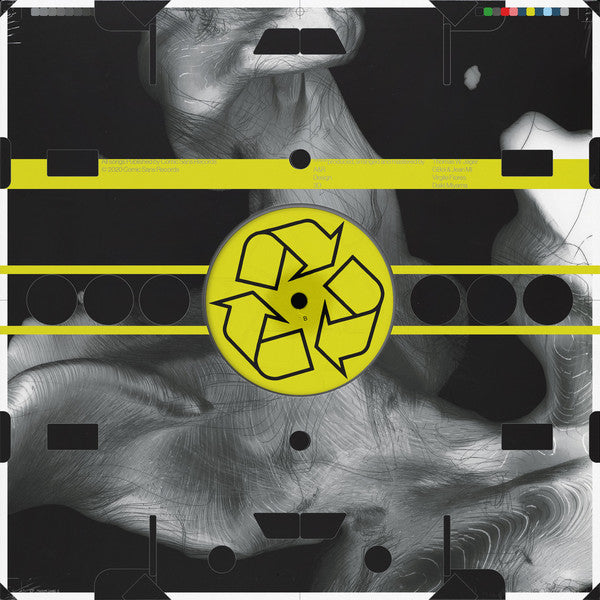 Netsh – Cyberbass Transmission (12", Comic Sans Records, 2020) Back Cover