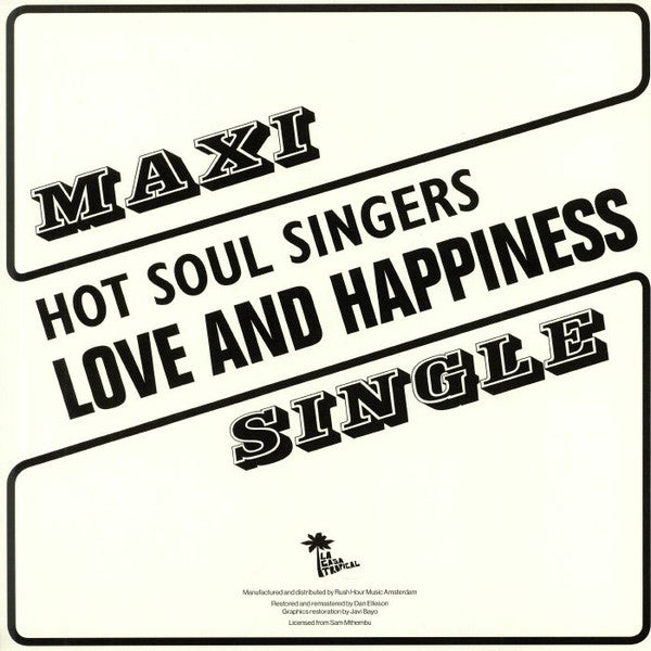 Hot Soul Singers : Game Of Love (12", Single)