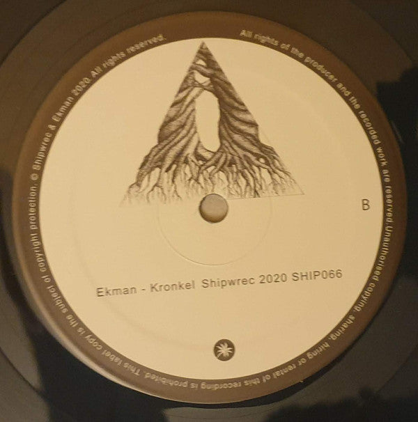 Ekman – Kronkel (12", Blue Transparent Marbled, Shipwrec, 2020) Image 5