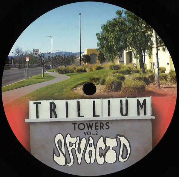 SFV acid – Trillium Towers Vol.2 (12", SFV Records, 2020) Back Cover