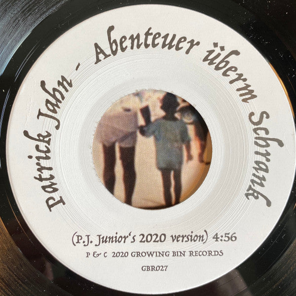 Peter & Patrick Jahn – Abenteuer Überm Schrank (7", Growing Bin Records, 2020) Image 4