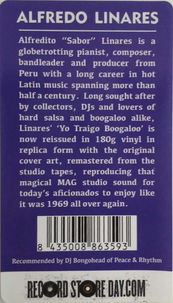 Alfredo Linares Y Su Sonora – Yo Traigo Boogaloo (LP, Vampi Soul, 2020) Image 4