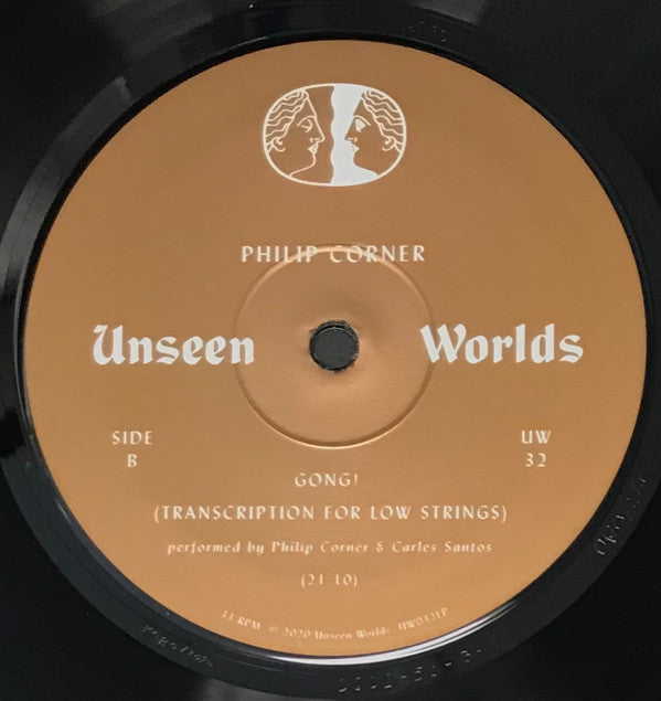 Philip Corner : Chord: B Major / Bb Minor 9 / Gong! (Transcription For Low Strings) (LP, Ltd, RE, RM)