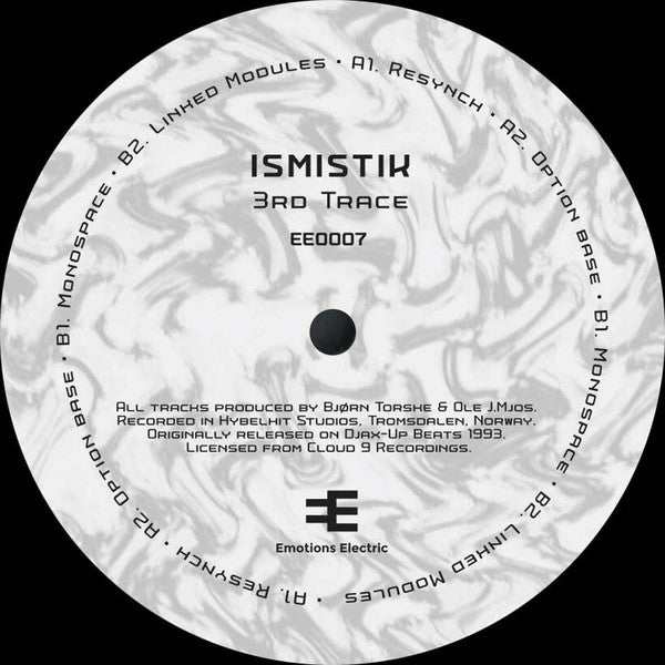 Ismistik : 3rd Trace (12", EP, RE, RM)