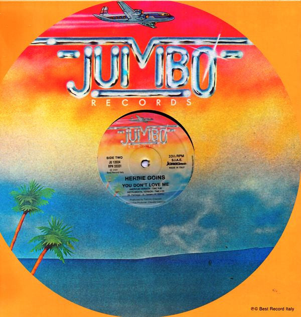 Herbie Goins – You Don't Love Me (12", Jumbo Records, 2020) Image 5
