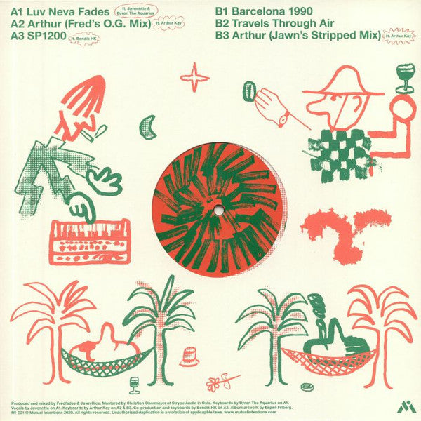 Fredfades & Jawn Rice : Luv Neva Fades (LP, Album)