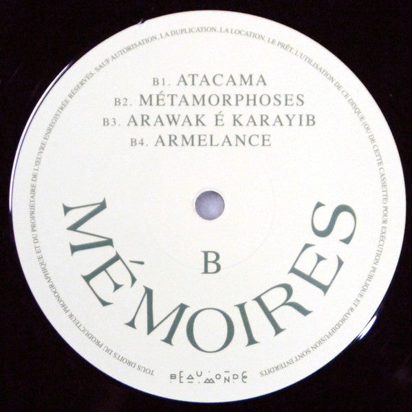 Béliz : Mémoires (LP, Album)