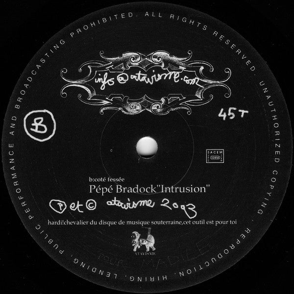 Pépé Bradock – 4 (12", Atavisme, 2003) Image 4