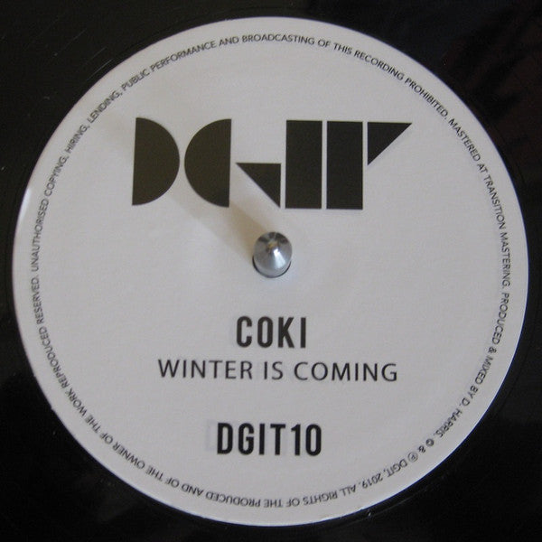 Coki – Dub Grinder / Winter Is Coming (12", Don't Get It Twisted, 2020) Front Cover