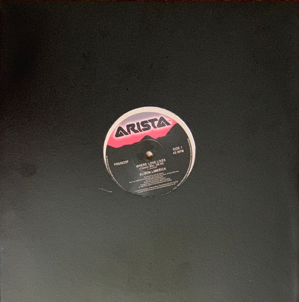 Alison Limerick : Where Love Lives (12", RE)