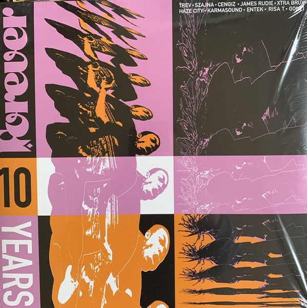 Various – Forever - 10 Years (2x12", Super-Sonic Jazz, 2020) Front Cover