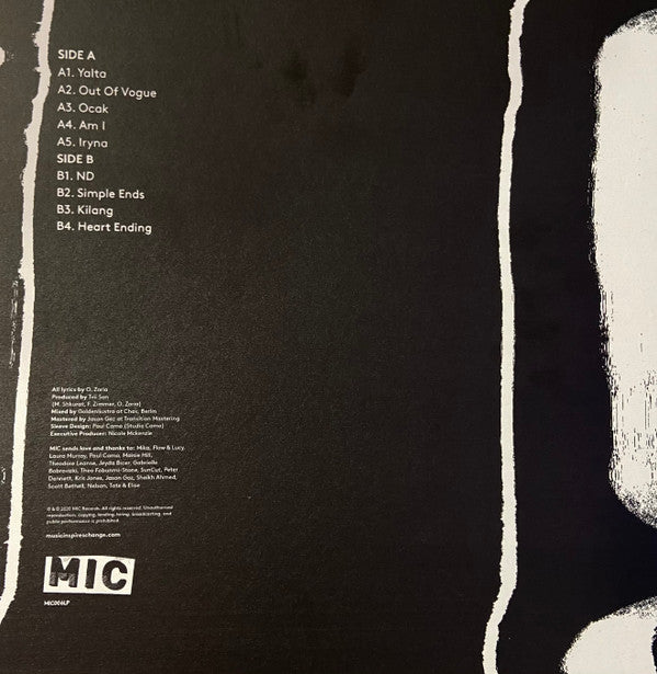 TVII SON – TVII SON (LP, MIC, 2020) Back Cover