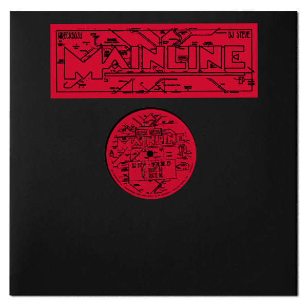 Dj Steve – Mainline EP (12", Klasse Wrecks, 2020) Front Cover