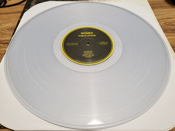 Women : Public Strain (LP, Album, Ltd, Cle)