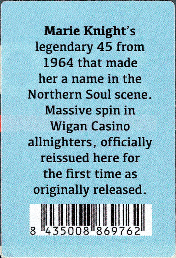 Marie Knight – That's No Way To Treat A Girl (7", Musicor Records, 2021) Image 4
