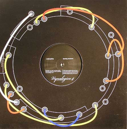 Endorphins – Taming Textures (12", Vynalogica, 2003) Back Cover