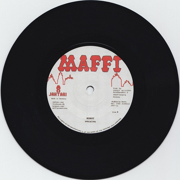 Pupa Jim – I Am A Robot (7", Jahtari, 2010) Image 4