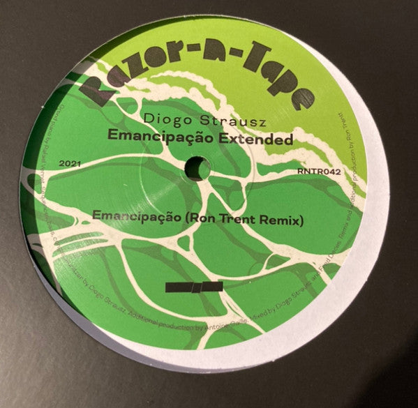 Diogo Strausz – Emancipação Extended (12", Razor-N-Tape Reserve, 2022) Front Cover