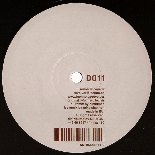 Horror Inc. – Horrorama EP : The Remixes (12", Revolver Recordings, 2003) Back Cover