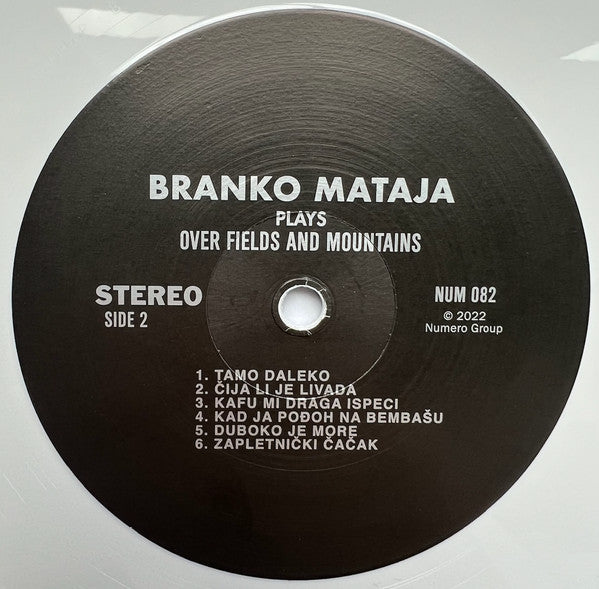 Branko Mataja – Over Fields And Mountains (LP, White Blossom, Numero Group, 2022) Image 4