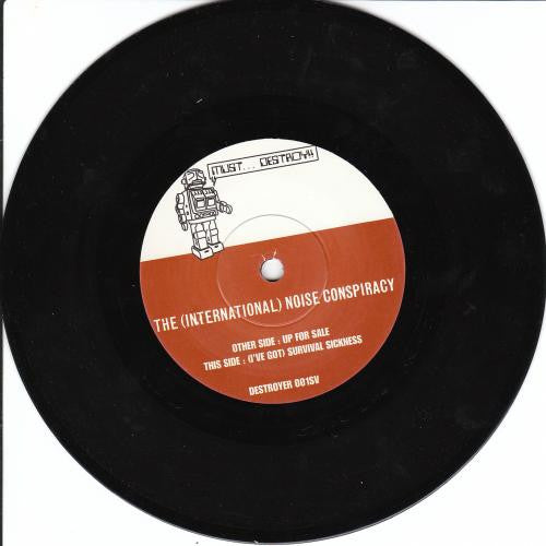 The (International) Noise Conspiracy – Up For Sale (7", Must... Destroy!!, 2002) Image 4