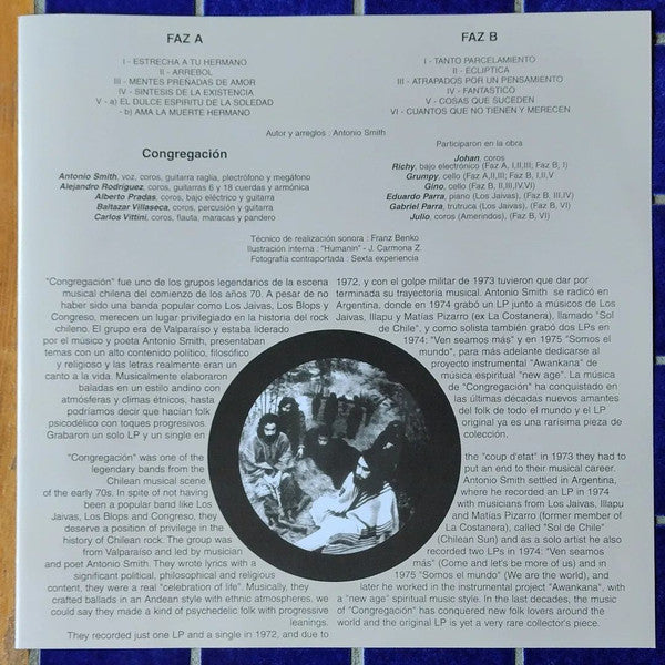 Congregacion – Congregacion Viene... (LP+7", Vampi Soul, 2022) Image 5