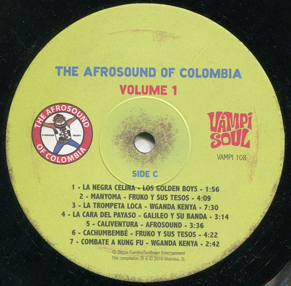 Various – The Afrosound Of Colombia Volume 1 (3xLP, Vampi Soul, 2010) Image 5