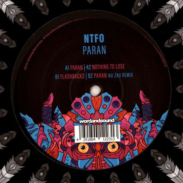 NTFO – Paran (12", Bondage Music, 2022) Image 3