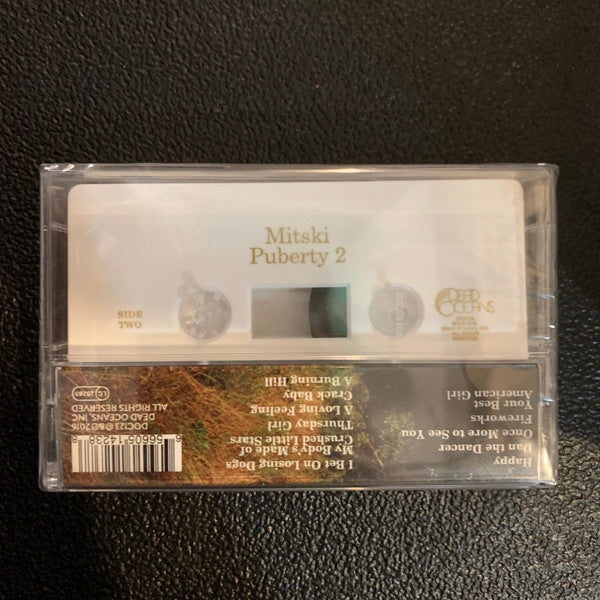Mitski – Puberty 2 (Cassette, Dead Oceans) Back Cover