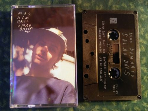 Mac DeMarco – Salad Days (Cassette, Captured Tracks) Back Cover