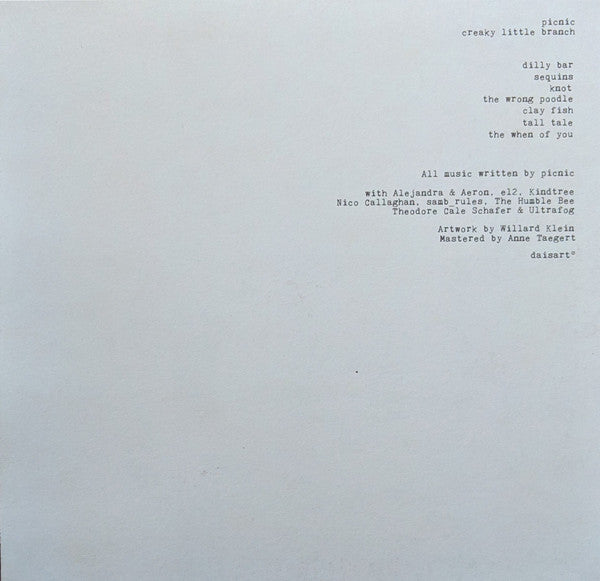 picnic (17) : Creaky Little Branch (LP)
