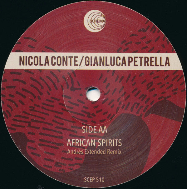 Nicola Conte / Gianluca Petrella : Nigeria / African Spirits Remixes (12")