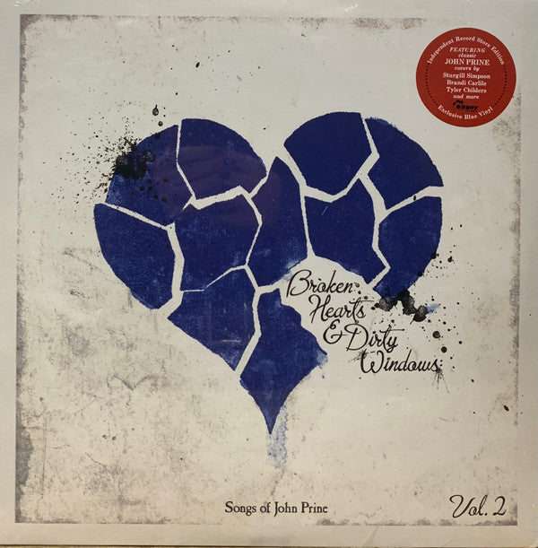 Various : Broken Hearts & Dirty Windows (Songs Of John Prine) (Vol. 2) (LP, Comp, Ltd, Blu)