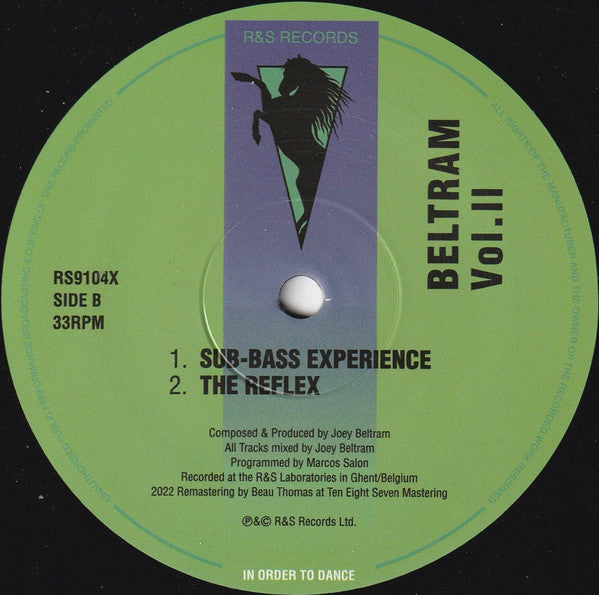 Joey Beltram : Beltram Volume 2 (12", RE, RM)