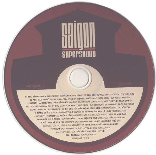 Various – Saigon Supersound (1965-75 Volume Three) (CD, Saigon Supersound, 2022) Image 5