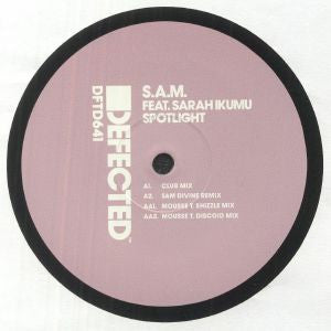S.A.M. Sarah Ikumu – Spotlight (12", Defected, 2023) Image 4
