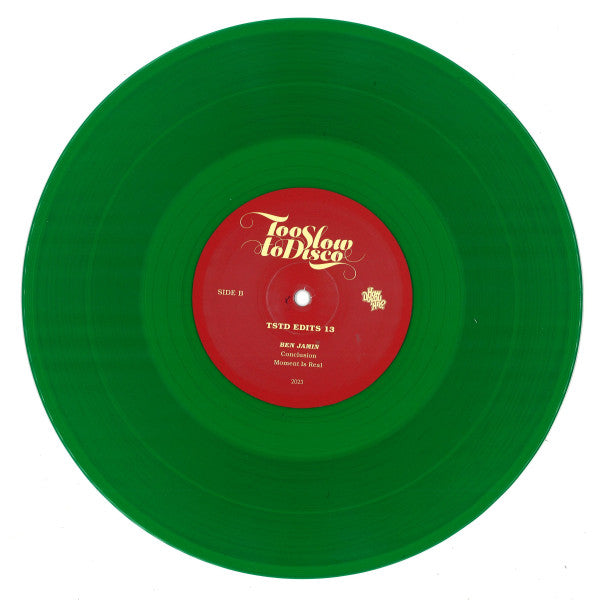 Ben Jamin – TSTD Edits 13 (10", Green, How Do You Are?, 2023) Image 3