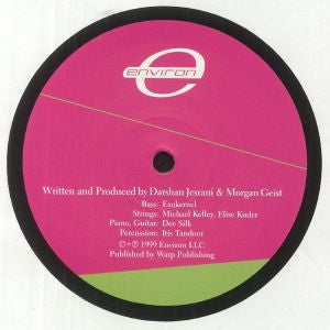 Metro Area – Metro Area (12", Environ, 2023) Back Cover