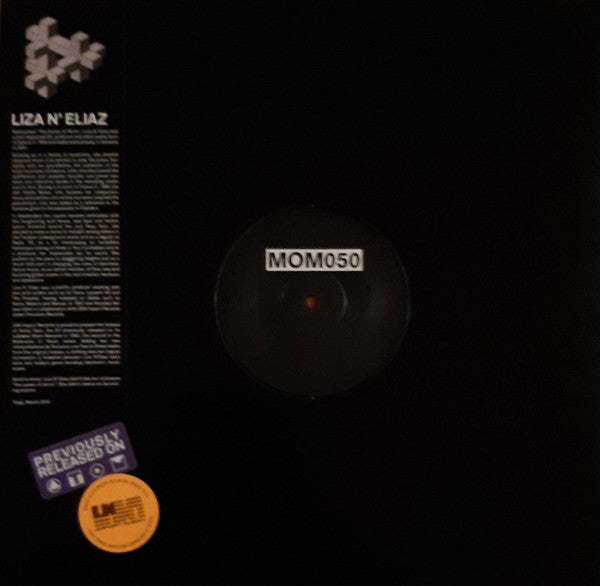 Liza N' Eliaz – Initial Gain (12", USA Import Music, 2023) Back Cover