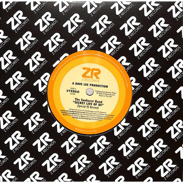 The Sunburst Band / Dave* & Maurissa* : Secret Life Of Us / Look At The Stars (7", RSD)