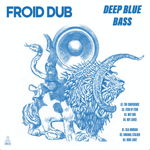 Froid Dub – Deep Blue Bass (LP, DELODIO, 2023) Front Cover